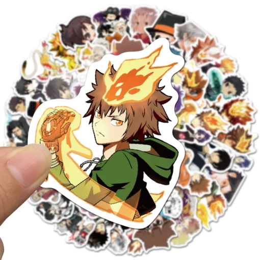 Anime Katekyo Hitman Reborn Decal Amber Sticker