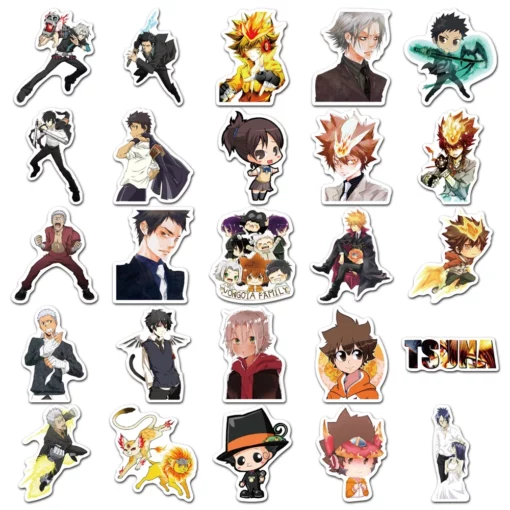 Anime Katekyo Hitman Reborn Decal Amber Sticker