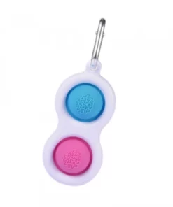 Anti-Stress Fidget Bubble Popper Keychain