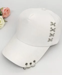 Cool Ball Cap With Rings