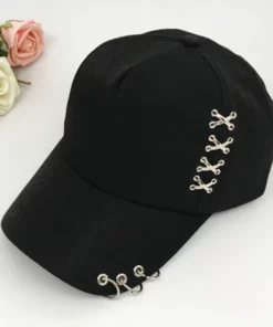 Cool Ball Cap With Rings