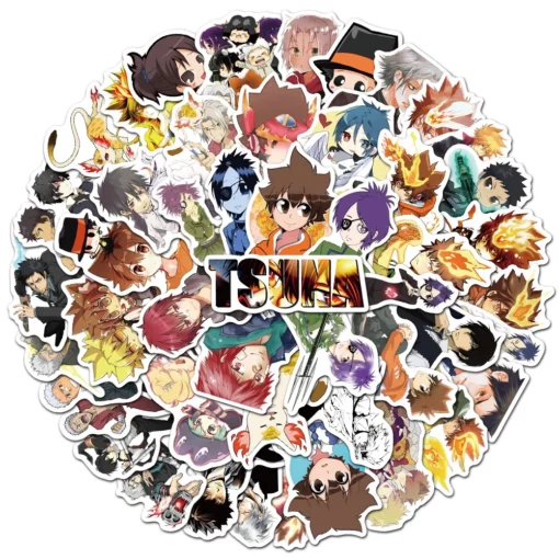 Anime Katekyo Hitman Reborn Decal Amber Sticker