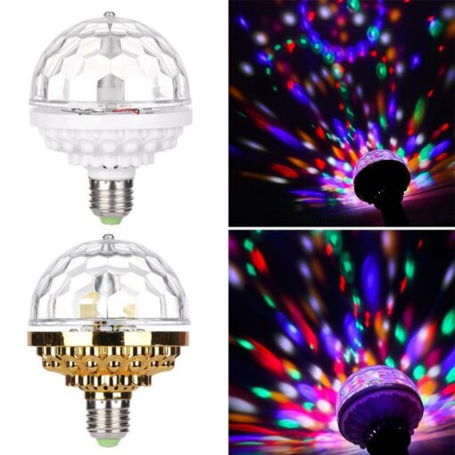 Colorful Rotating Magic Light Ball