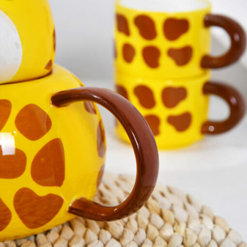 Giraffe Mug Teapot Set