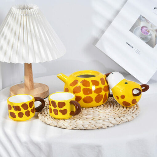 Giraffe Mug Teapot Set