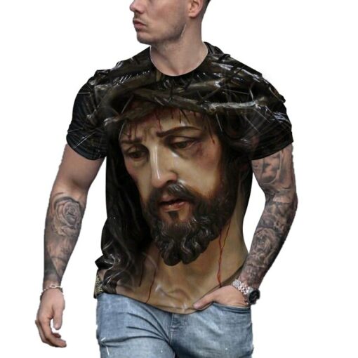 3D Printed Jesus Is My Spotter T Shirt