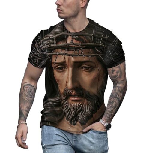 3D Printed Jesus Is My Spotter T Shirt