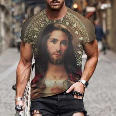 3D Printed Jesus Is My Spotter T Shirt