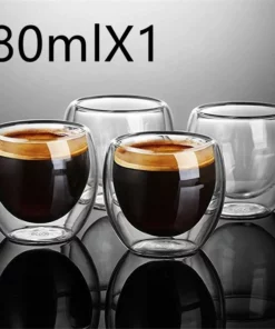 Brazilian Pronto Glass Coffee Cup