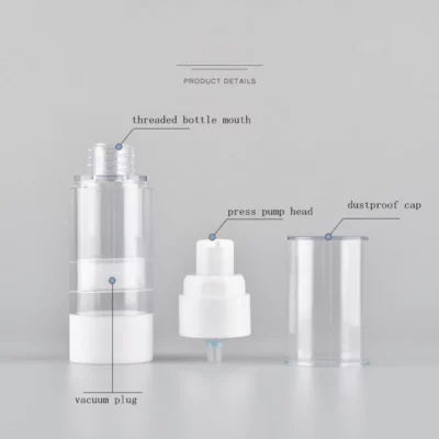 Vacuum Cosmetic Travel Container