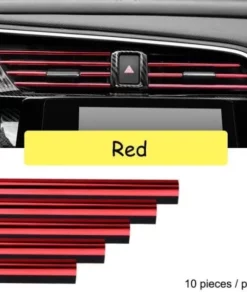 Chrome Styling Moulding Car Air Vent Trim Strip