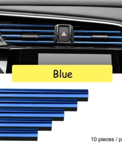 Chrome Styling Moulding Car Air Vent Trim Strip