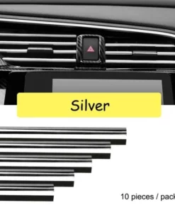 Chrome Styling Moulding Car Air Vent Trim Strip