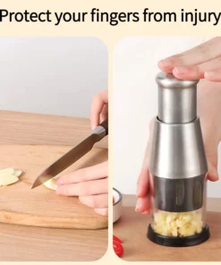 Pressed Garlic Chopper