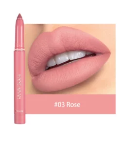 Rotating Sharpenable Matte Pencil Lipstick