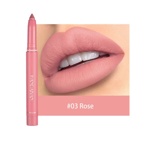 Rotating Sharpenable Matte Pencil Lipstick