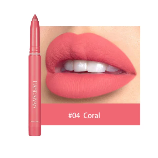 Rotating Sharpenable Matte Pencil Lipstick