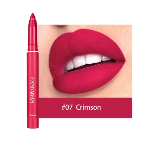 Rotating Sharpenable Matte Pencil Lipstick