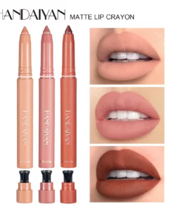 Rotating Sharpenable Matte Pencil Lipstick