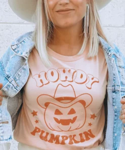 Howdy Pumpkin Tee