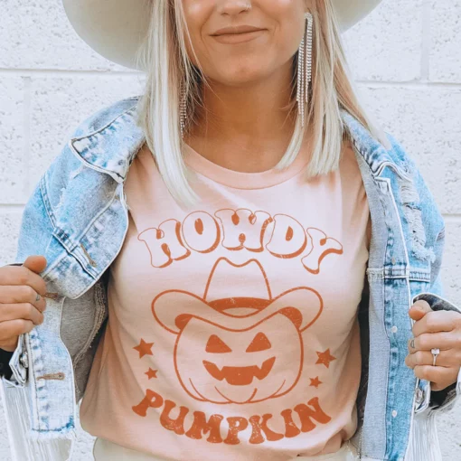 Howdy Pumpkin Tee