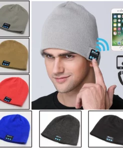 Multifunctional Knitted Music Hat