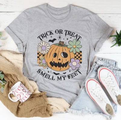 Trick Or Treat Smell My Feet Tee