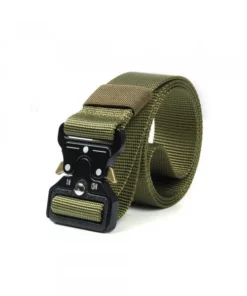 Military Style Tactical Canvas Belt