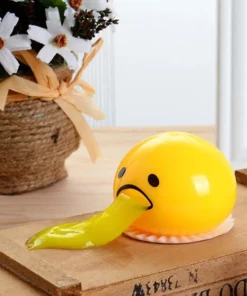 Vomiting Egg Yolk (Puking Egg Yolk Stress Ball)