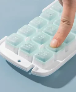 Press Type Ice Cube Box