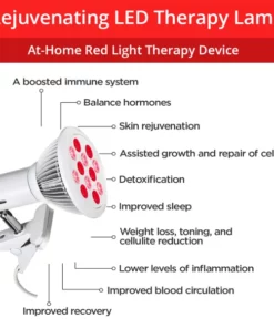 Rejuvenating LED Therapy Spa Facial Vitamin D Infrared Lamp