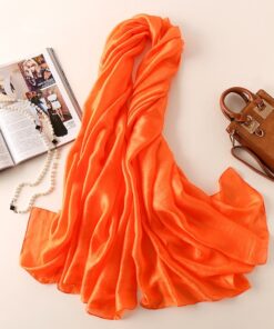 Bright Women's Hand-Dyed Cotton Scarf