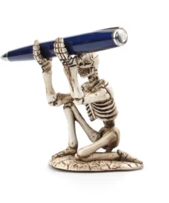 Desktop Small Skull Pen Holder