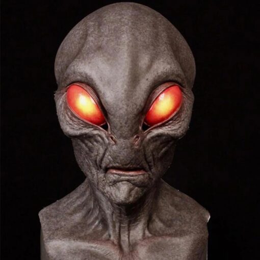 Horror Big Eye Alien Latex Mask