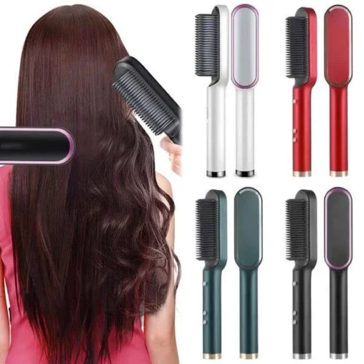 Negative Ion Hair Straightener Styling Comb