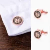 Personalized Crest Cufflinks Photo Cufflinks