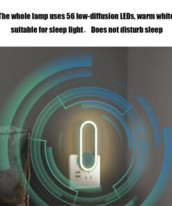 Ultrasonic Mosquito Killer with LED Sleeping Light