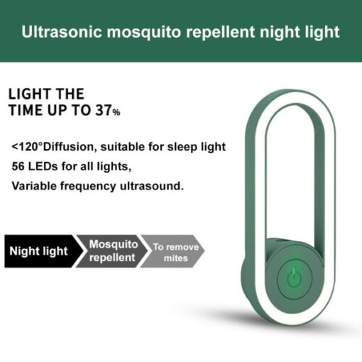 Ultrasonic Mosquito Killer with LED Sleeping Light