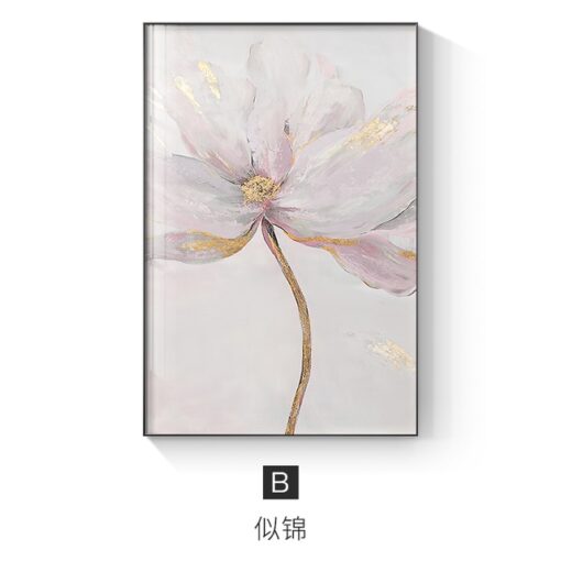 Pink Peony Original Painting Flower Small Art