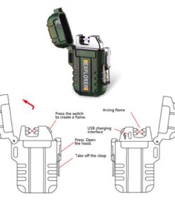 Outdoor Super Waterproof Lighter