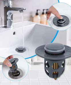 Upgraded Pop-Up Sink Drain Plug