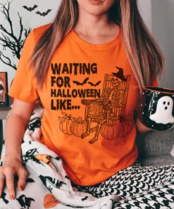 Waiting For Halloween Like Tee