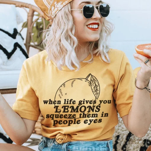 When Life Gives You Lemons Tee