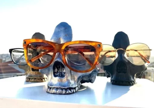 Halloween Skull Glasses Frame Holder