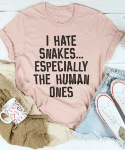 I Hate Snakes Tee