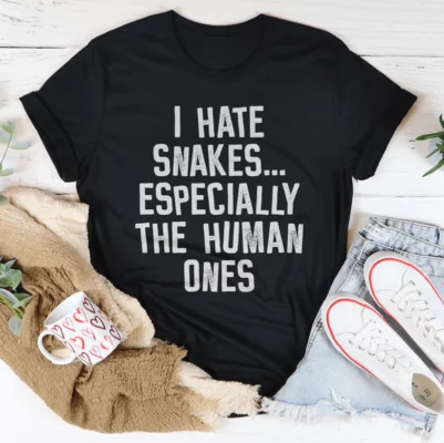 I Hate Snakes Tee