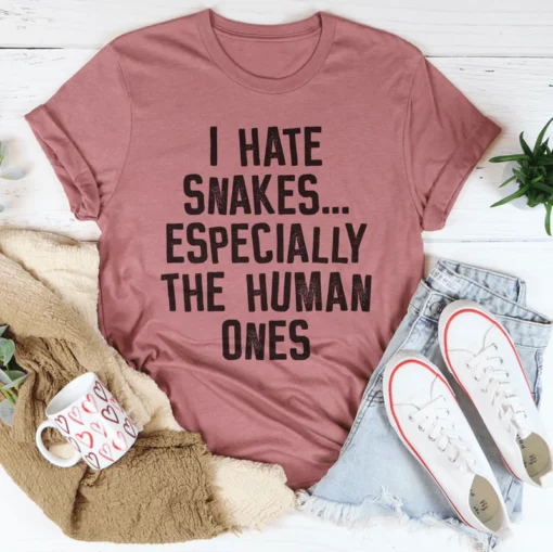 I Hate Snakes Tee