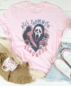 Kill Them With Kindness Halloween Tee