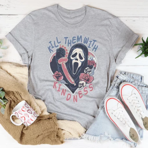 Kill Them With Kindness Halloween Tee