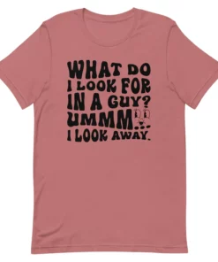 What Do I Look For In A Guy Tee